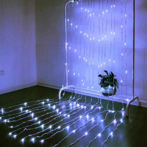 Spstnfsf LED Garland Curtains