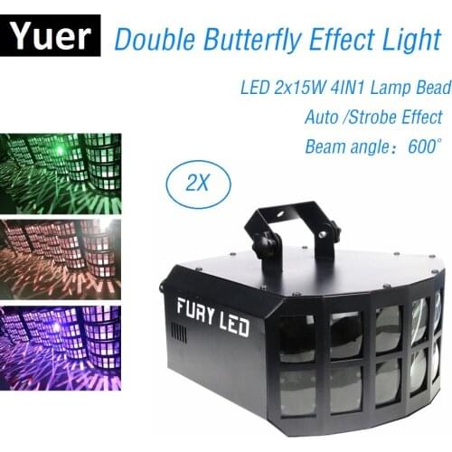 30W LED RGBW Auto / Strobe DMX512 Stroboscope Stage Effect Lighting DJ Disco Bar Party For KTV Wedding Night Club Light Discos