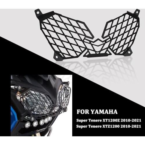 Motorcycle Headlight Protector Cover Grill For Yamaha Super Tenere XTZ1200 XT1200Z 2010-2021 2020 2019 2018 2017 XT XTZ 1200 Z