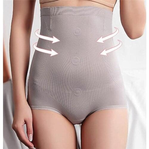 Women Shapewear Tummy Control Shorts High Waist Panty Mid Thigh Body Shaper Shaping Lady Slim Girdle Panties Bodysuit