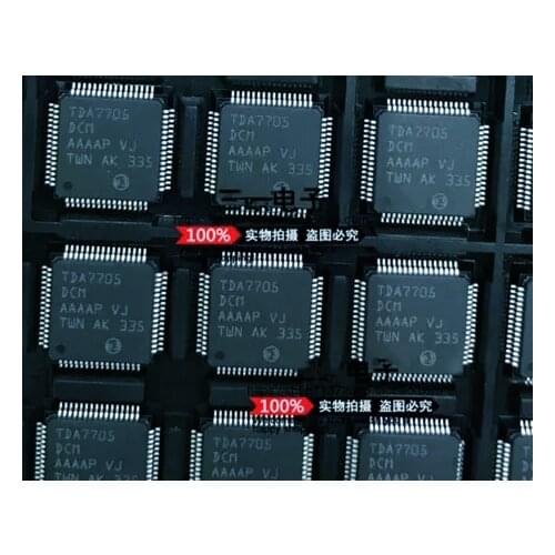 2-10pcs New TDA7705DBM TDA7705DCM TDA7705 QFP-64 Automobile tuner chip