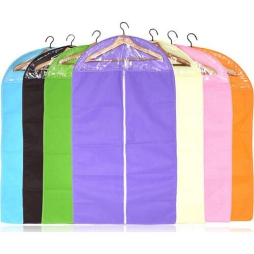 5 pieces Storage Bag Case for Clothes Garment Suit Coat Dust Cover Protector Wardrobe Storage Bag for Clothes Organizador new