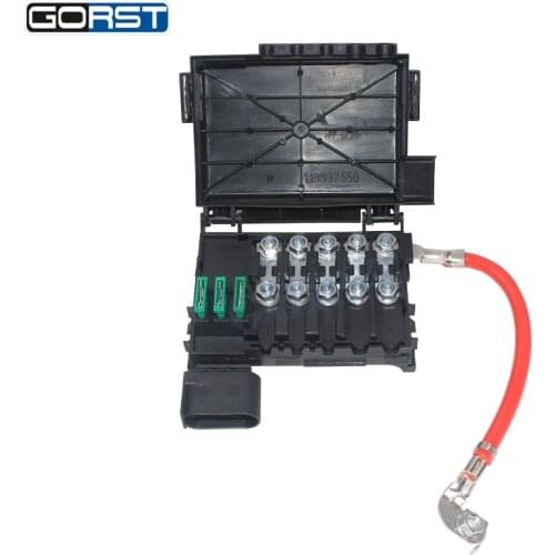 Car Fuse Box Assembly 1J0937617D For Vw Beetle Golf Jetta Bora For Seat Leon Toledo For Skoda Octavia 1J0937550 1J0937550AA