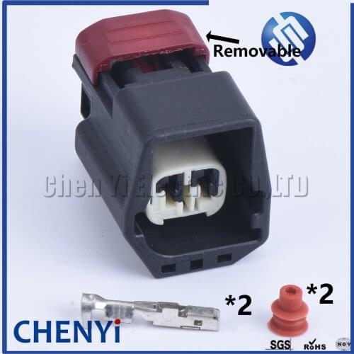 1 set 2 pin auto electric connector plug waterproof wiring harness female connector 7283-5548-30 7282-5548-30
