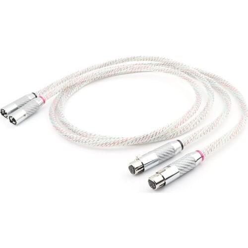 2020 Valhalla Series XLR Balanced Interconnect Cable With Carbon Fiber XLR Plug Male to Female Audio Balanced Cord