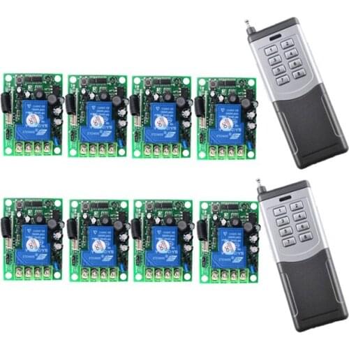 AC85V-265V Wireless Remote Control switch 30A Relay Receiver Transmitter For Lamp/Light LED Long Distance 200M-2000M