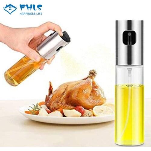 Cooking Seasoning Oil Bottle Sauce Bottle Glass Storage Bottles for Spice Glass Oil Spray Kitchen Accessories Kitchen Utensils