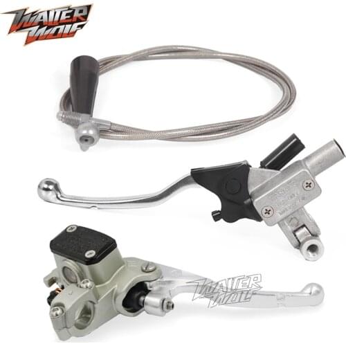 Hydraulic Master Cylinder Clutch Brake Lever For EXC 250 300 350 450 500 SX-F XC-W XC-F Motorcycle Accessories Oil Hose Pipe
