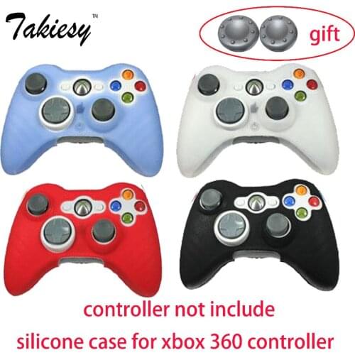 Hot Sales New Soft Silicone Skin Case Cover for XBOX 360 Game Controller whosale instock
