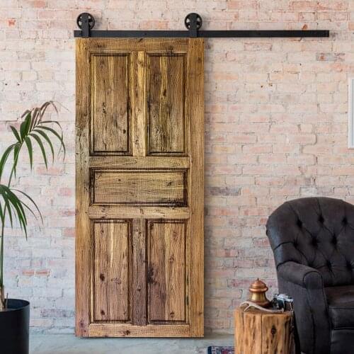 Retro Simulation Wood Grain Door Sticker Home Decor Embossed Wood Grain PVC Wallpaper Adhesive Waterproof Poster Wall Art Decals