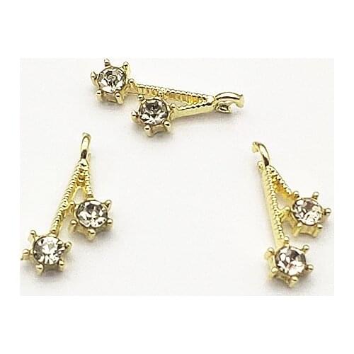 New Arrival! 20x9mm 100pcs Zinc Alloy/Rhinestone Charm for Handmade Necklace/Earring DIY Parts,Jewelry Accessories Findings