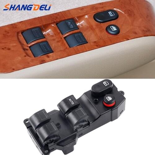 Front Left Power Window Button Switch Window Regulator Switch for Honda Jazz City Fit 2003-2008 35750-SEL-P11
