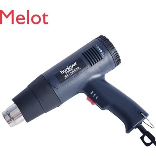 Adjustable Temperature Hand-Held Hot Air Gun Handmade Melting Wax DIY Aromatherapy Candle Heat Gun Film Sticking Tool