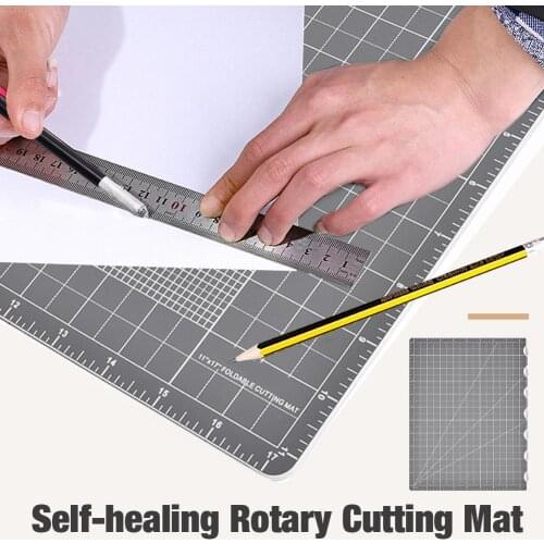A3 Self Healing Cutting Mat Cushion Board PVC Cut Pad DIY Sculpture Tool Hand Writing Cutter Knife Pad A3 Patchwork Tools