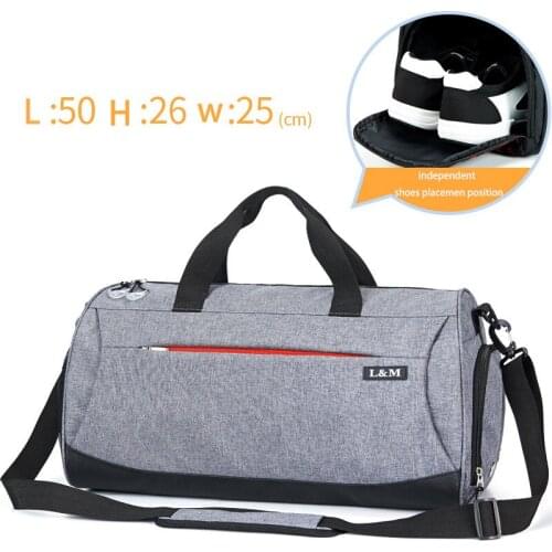 Sport Bag Training Gym Bag Men Woman Fitness Durable Multifunction Waterproof Shoulder Sport Gym Bag