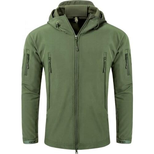 Tactical Jacket Camouflage Waterproof Combat Jacket Hoodie Jacket Military Cargo Jacket Mens Universal Jacket Soft Shell