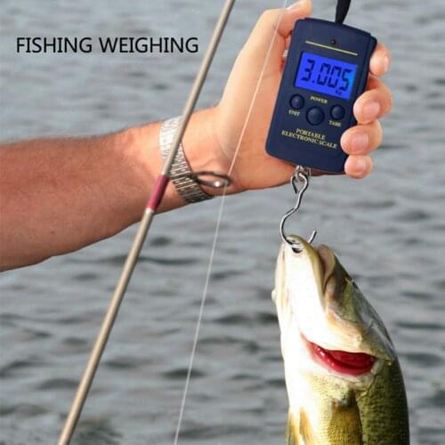 Outdoor Mini Digital Scale Kitchen Weight Tool Portable Weighing Scale for Fishing Luggage Travel Hanging Electronic Hook Scale