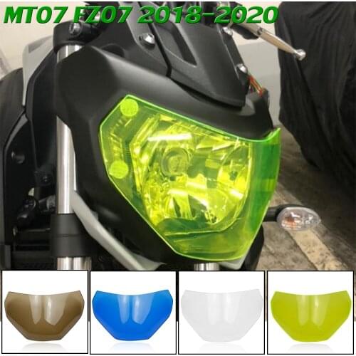 MT07 Headlight Guard Screen Lens Cover Shield Protector For Yamaha MT-07 FZ-07 18 2019 2020 MT FZ 07 FZ07 Motorcycle Accessories