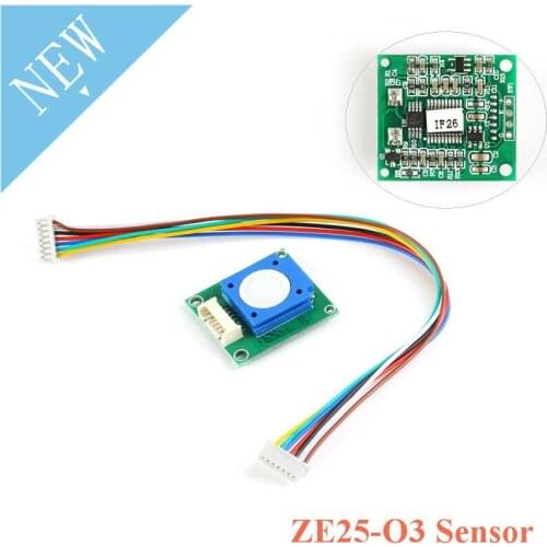 ZE25-O3 Ozone Meter O3 Sensor Module Gas Sensor For Ozone Monitor 0-10ppm with UART/Analog Voltage/PWM Wave ZE25 O3