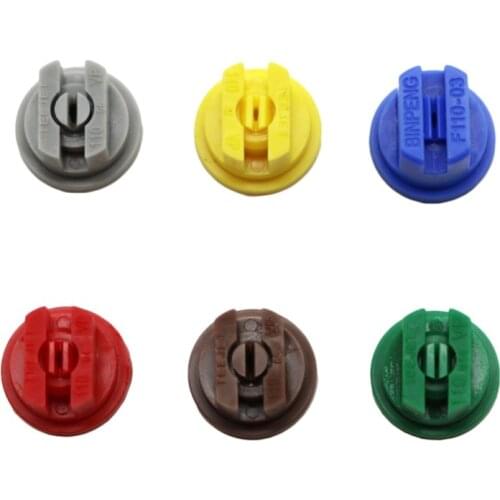 Fan-shaped Atomization Nozzles 110 Degrees High Pressure Sprayer Greenhouse Cooling humidifying system Mist nozzle 10 Pcs