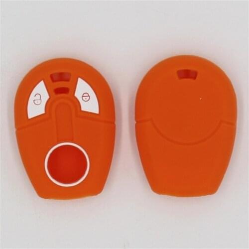 3PC Silicone Key Holder Keychain Accessories for Fiat 500 Panda Ducato Lancia 500L Car Key Cover Case