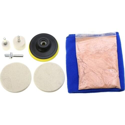 8Pcs Car Windshield Scratch Repair Polishing Kit