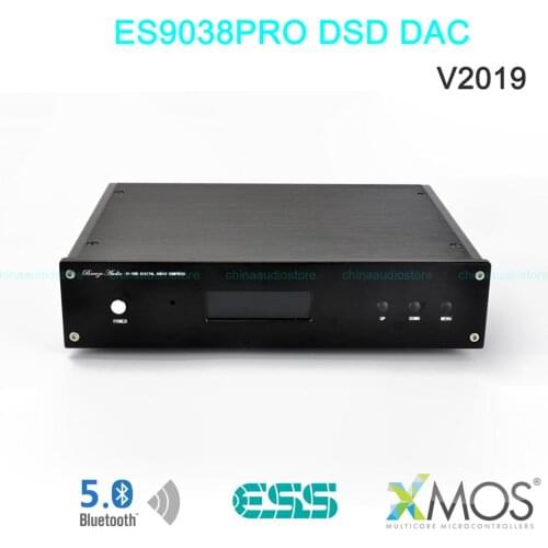 ES9038 ES9038PRO DAC 32bit DSD256 DAC Dual NORATEL/TALEMA Transformers,XMOS XU208 Amanero ES9038 USB DAC Soundcard,XLR Out