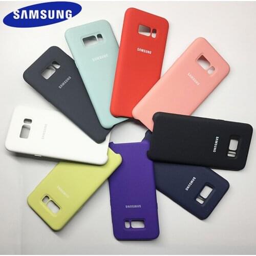 Samsung Galaxy S10 S9 S8 Plus S10E Note 9 8 Liquid Silicone Phone Case Silky Soft Protective Cover For Galaxy S10+ S9+ S8+ case