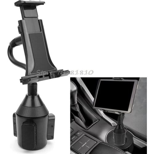 Holder For iPad Samsung Galaxy 7"-10" Tablet Adjustable Car Cup Holder Mount Mini Drop Shipping