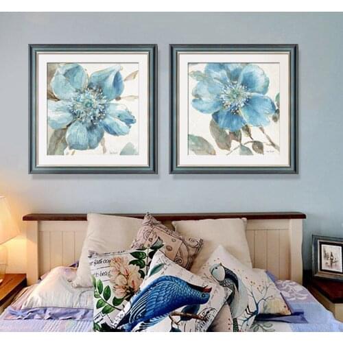 EECAMAIL Diamond Painting Bedroom Bedside Simple Flower Small Brick Stone Painting Cross Stitch Full Diamond Diamond Embroidery