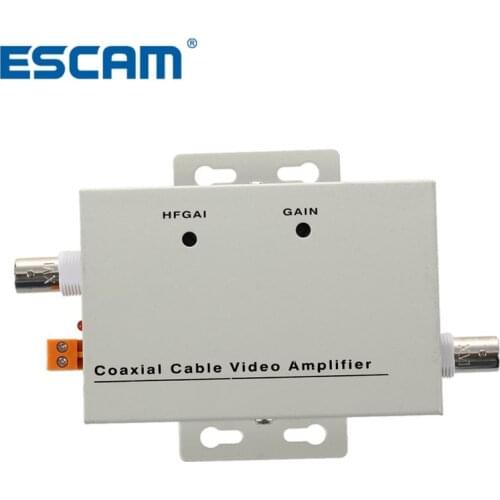 ESCAM BNC Coaxial CCTV Video Balun Amplifier for CCTV Camera