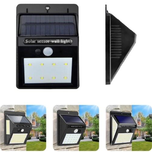 144 LED Solar Light Outdoor Solar Light PIR Motion Sensor Solar Fluorescent Light Garden Decoration Wall Light