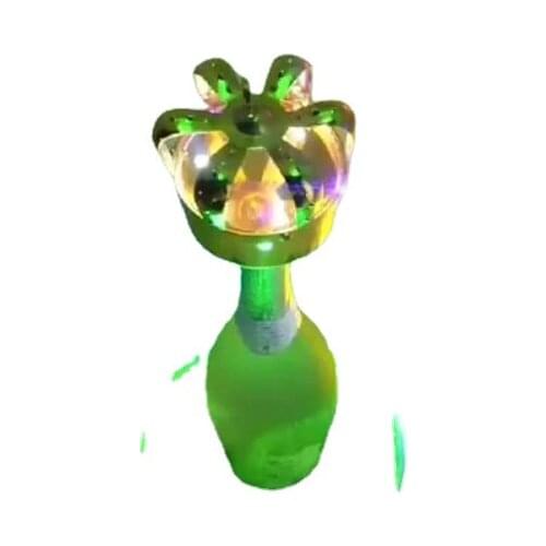 2020 hot selling BAR KTV DISCO PARTY use led bar laser wine holder column laser acrylic wine display shelf rack for event