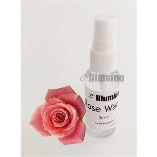 Pure Natural Rose Toner Spray Replenishement Tender Whitening Emollient Water Easy Carry 30ml Free Shipping