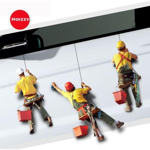 Noizzy Steeplejack Ho Work High Fashion Car Stickers and Decals Auto Side Door Tuning Bomb Sticker Vinyl Motorcycle Accessories