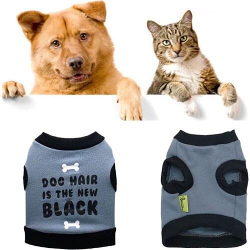 Letter Printing Dog Clothes For Small Medium Dogs Pullover Dogs Pets Warm Clothing Hoodies Puppy Dog Accessory Pet Sweater Vests