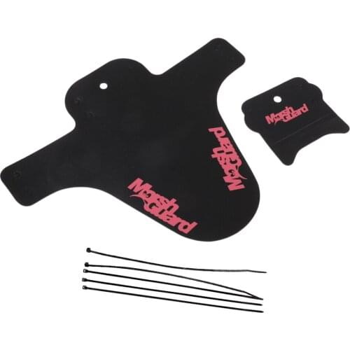 Wearable Plastic Bike Fender Bicycle Mudguard Tire Fender Mudguard Fender Set Fit for All Types of Bicycle