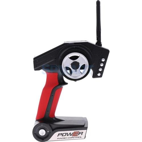 Radio Remote Control Transmitter 3 Channel 2.4G for WLtoys A949-57 RC Car Truck Parts