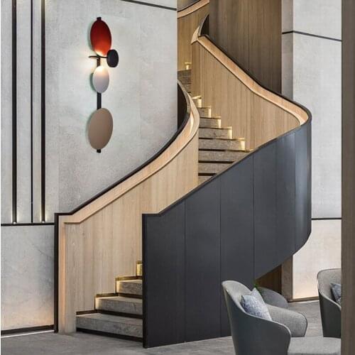 Nordic modern industrial Long swing arm black wall lamp sconce vintage E27 lights for Bathroom bedroom foyer