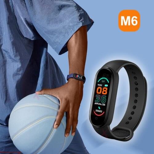 M6 Smart Band Fitness Tracker Wristband Smartwatch Sport Smart Watch Bluetooth Band Color Screen Smart Bracelet pk M2 115 plus