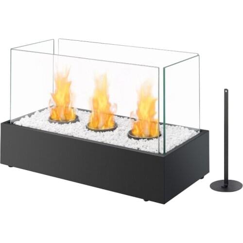 Table top fire chimeneas outdoor bioethanol fireplace indoor