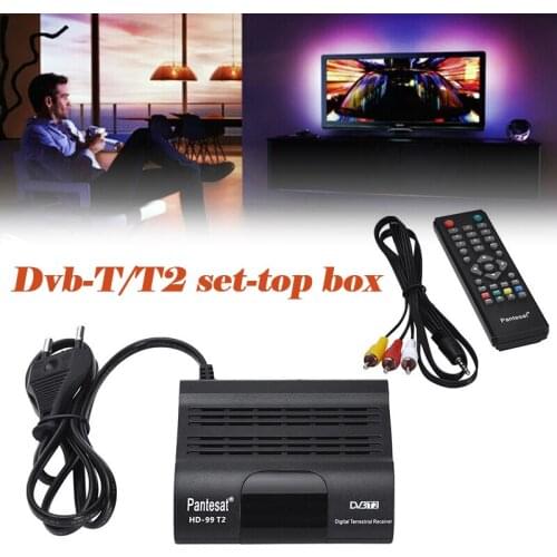 TV Receiver Amplified HD Digital With Remote Control Set Box TV Decoder Digital TV Box For Home TV Receiver H-best