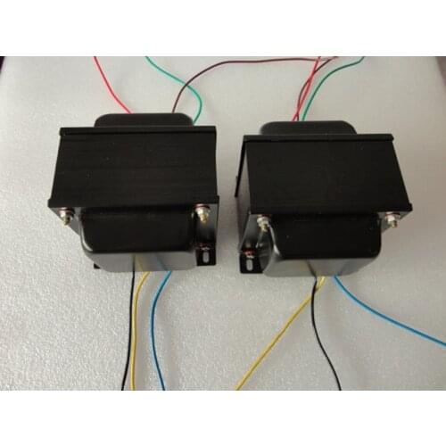 50W 2.5K-3.5K dual-purpose vacuum tube single-ended output transformer, secondary impedance: 0-4Ω-8Ω