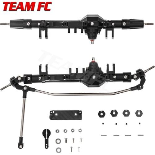 1/10 RC Cars Complete Aluminum alloy Front Rear Axle for RC Crawler Axial WRAITH Rock Racer 90018 90045 RR10 90048 90053