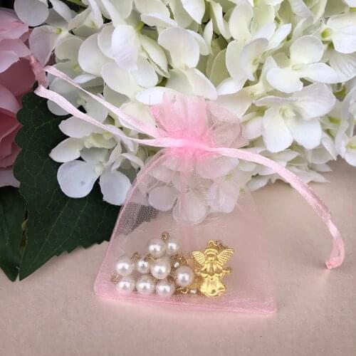 10 My baptism angel Rosary favours guest THANK YOU souvenirs gifts