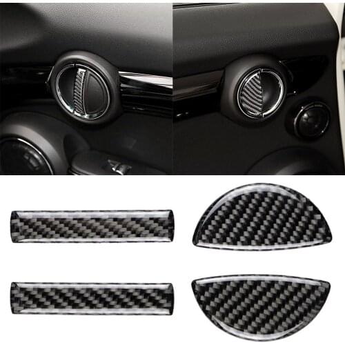 4Pcs/Set Car Interior Door Handle Stickers Cover Decal for Mini Cooper Clubman