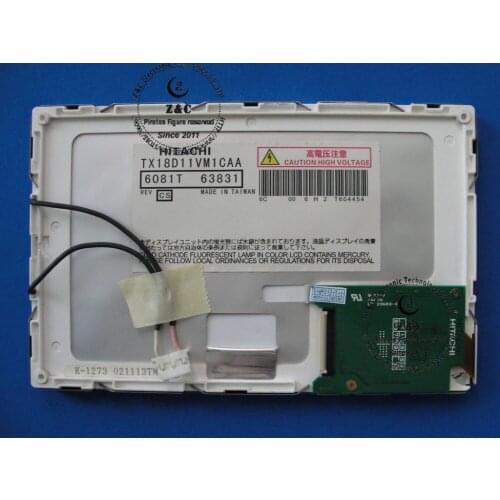 TX18D11VM1CAA Original A+ Grade 7 inch 800*480 TFT LCD Screen for Car GPS Navigation LCD for HITACHI