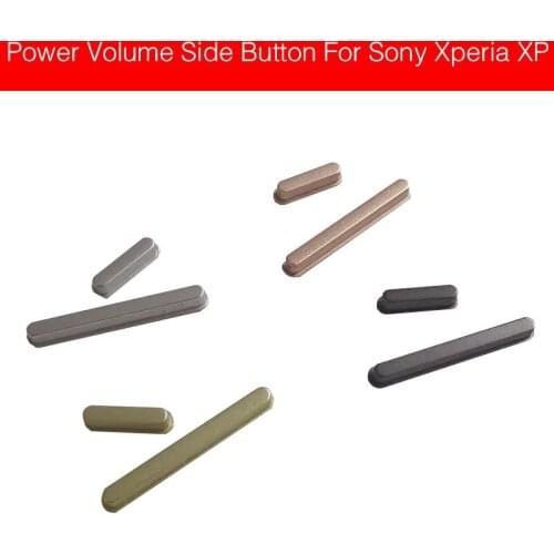 1 Set Volume Up Down + Power On Off Buttons For Sony Xperia XP Side Keypad Buttons Phone Repair Parts Replacement Repair Parts