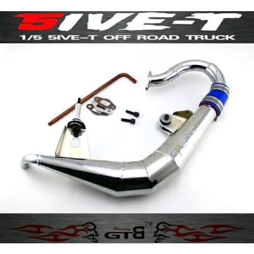 GTBracing RC Car 1/5 LOSI 5IVE-T Exhaust Pipe Set