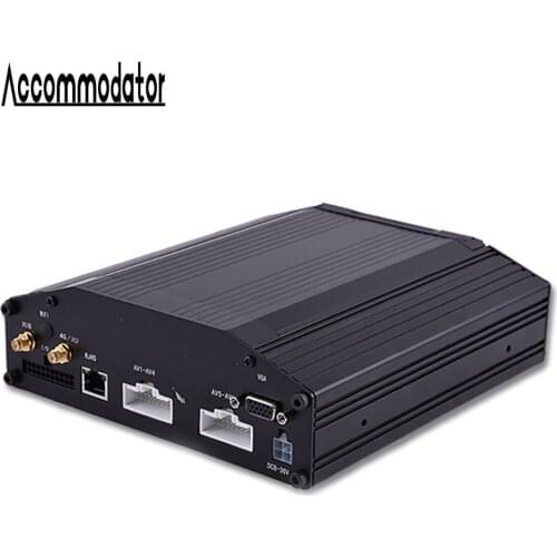 MDVR AHD 720P HDD SD Card 8 Channels Vehicle Car Trailer Truck Taxi School Bus Mobile DVR with GPS 3G
